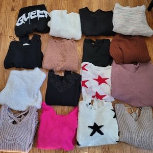 16 Sweater Lot - Mumu Mod on Trend BB Dakota + More